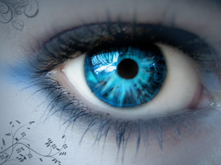 Olho azul