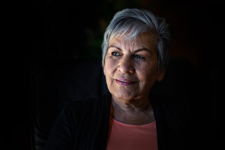 photo of an old woman